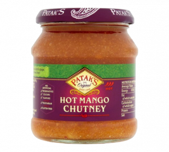 Patak’s-Hot Mango Chutney-340gm